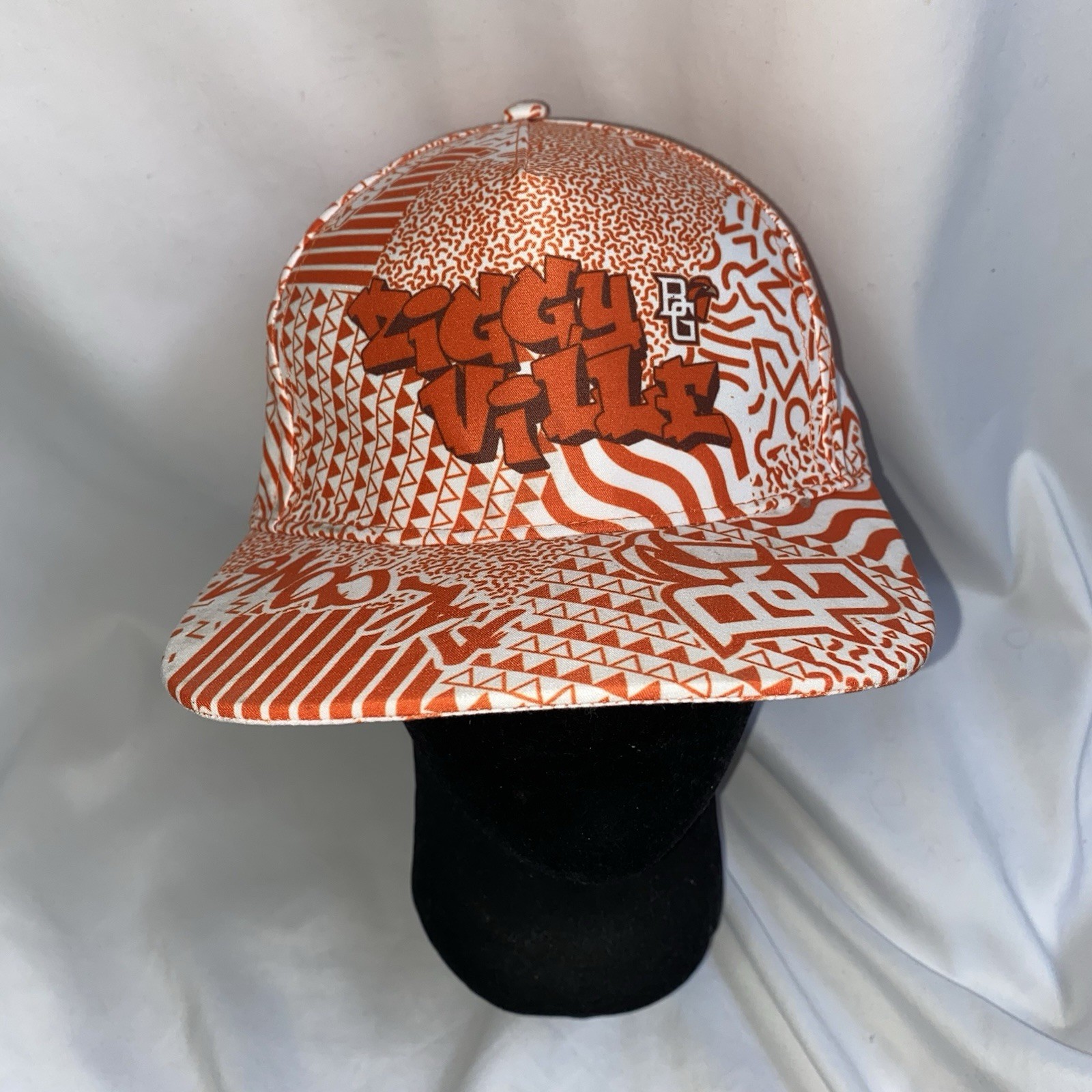 Bowling Green State University Falcons BGSU Ziggy Ville Ay Zoomba Snapback Hat