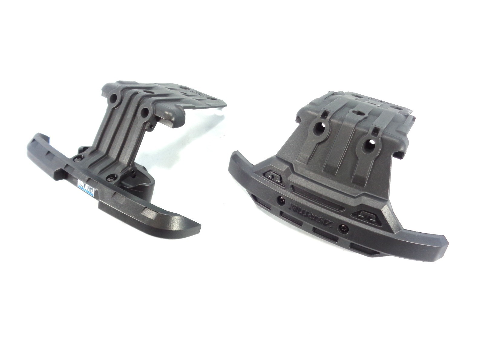 Arrma Granite 4x4 Front Rear Bumper Set with Mounts Skid Plates 3s BLX 223s MEGA