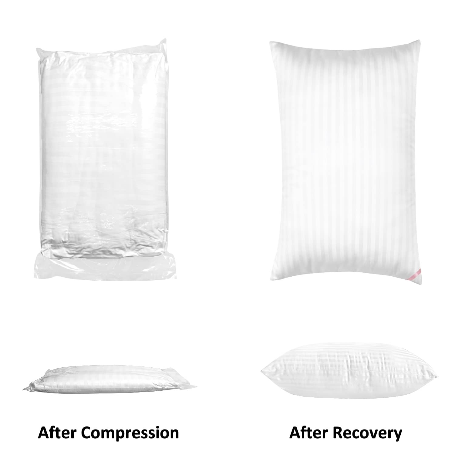 Hotel Collection Bed Pillows for Sleeping 2 Pack King Size，Pillows for Side a...