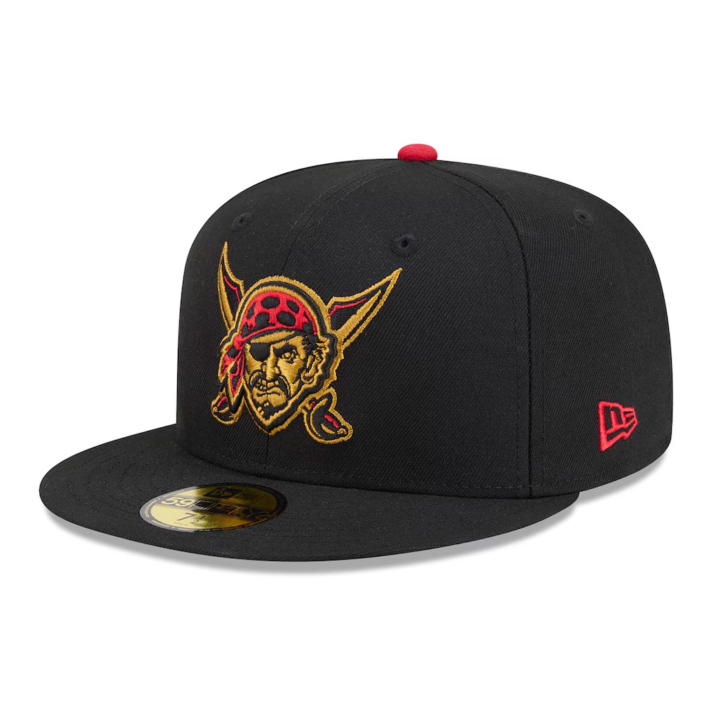 Men's Pittsburgh Pirates New Era Black 2026 City Connect 59FIFTY Fitted Hat-SALE