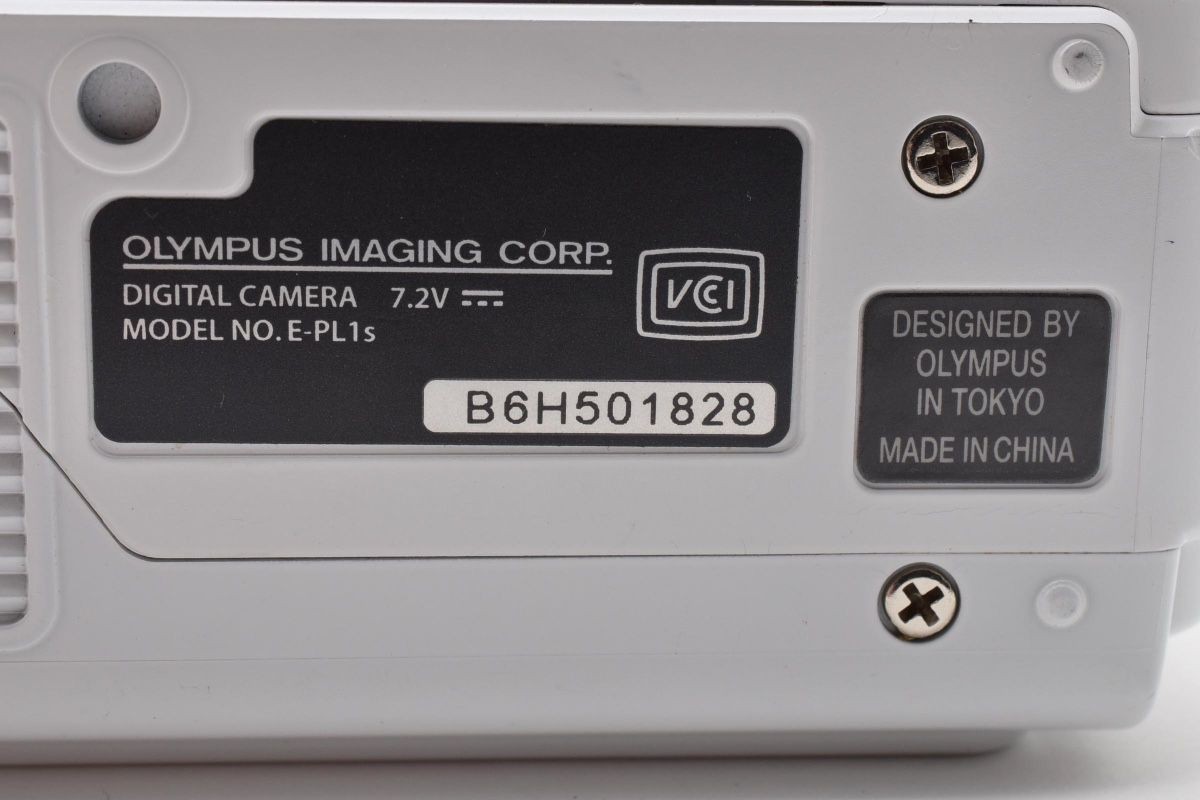 OLYMPUS PEN Lite E-PL1s Mirrorless Digital Camera Body Excellent 4010 Shutter