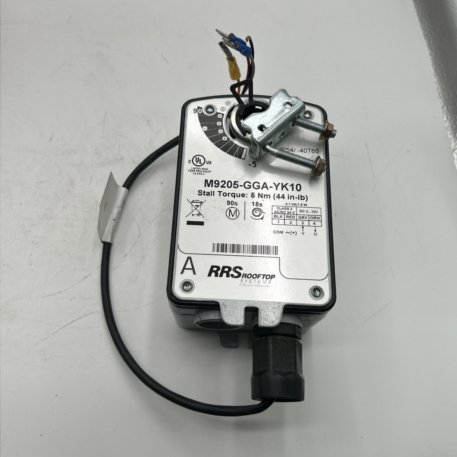 Johnson Controls Damper Actuator M9205-GGA-YK10 See Pics
