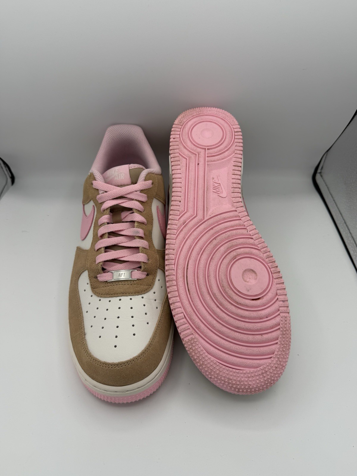 Size 11.5 - Nike Air Force 1 '07 LV8 Hemp Pink