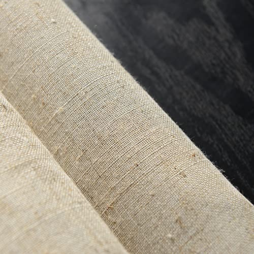 Grey Table Runner Coffee Farmhouse Rustic Macrame 16 x 48 Inch Stone Grey