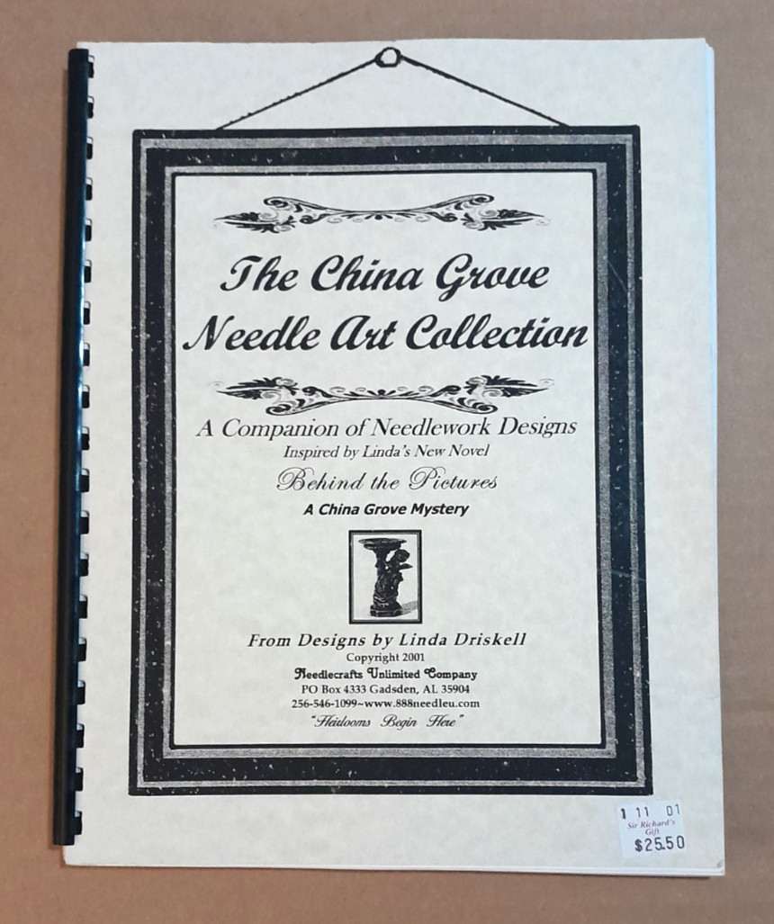 The China Grove Needle Art Collection (Behind the Pictures) Linda Driskell VTG
