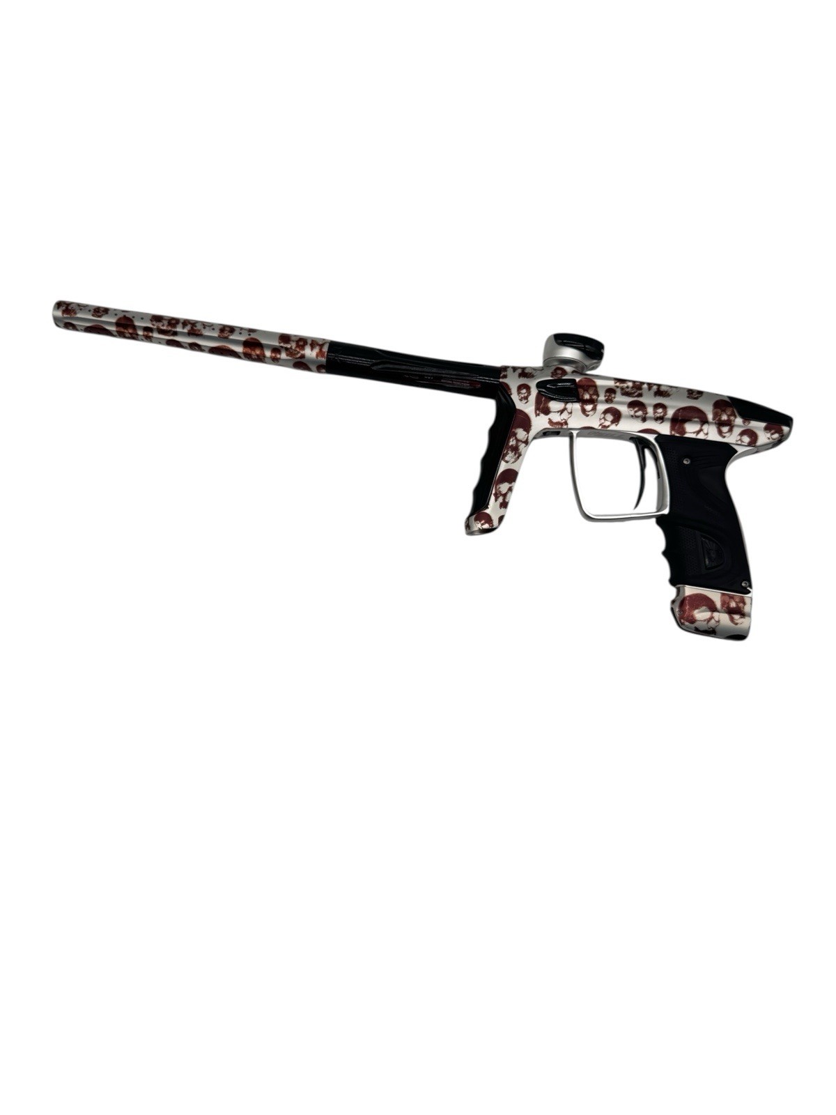DLX Luxe TM40 Electronic Paintball Marker White & Black Skull Pattern