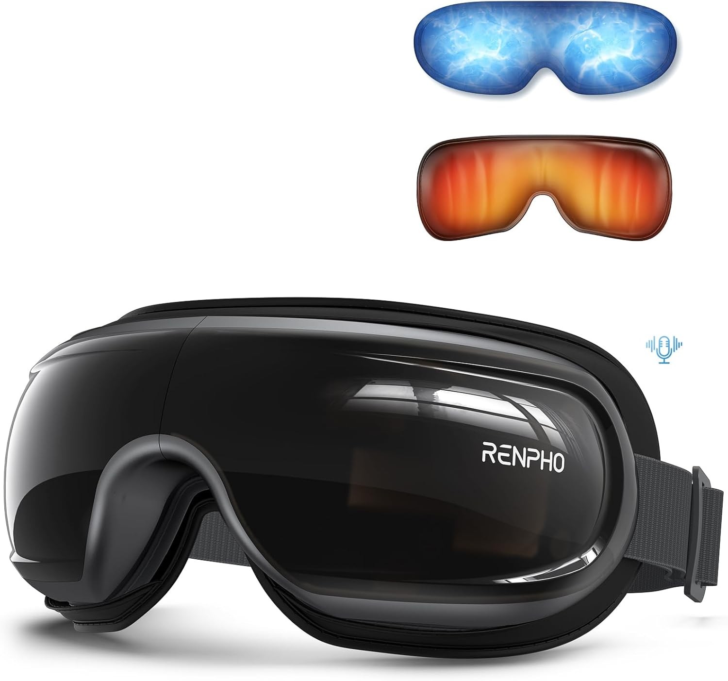 RENPHO Eyeris 3 Eye Massager with Heat and Cooling Voice Control, FSA Eligible H