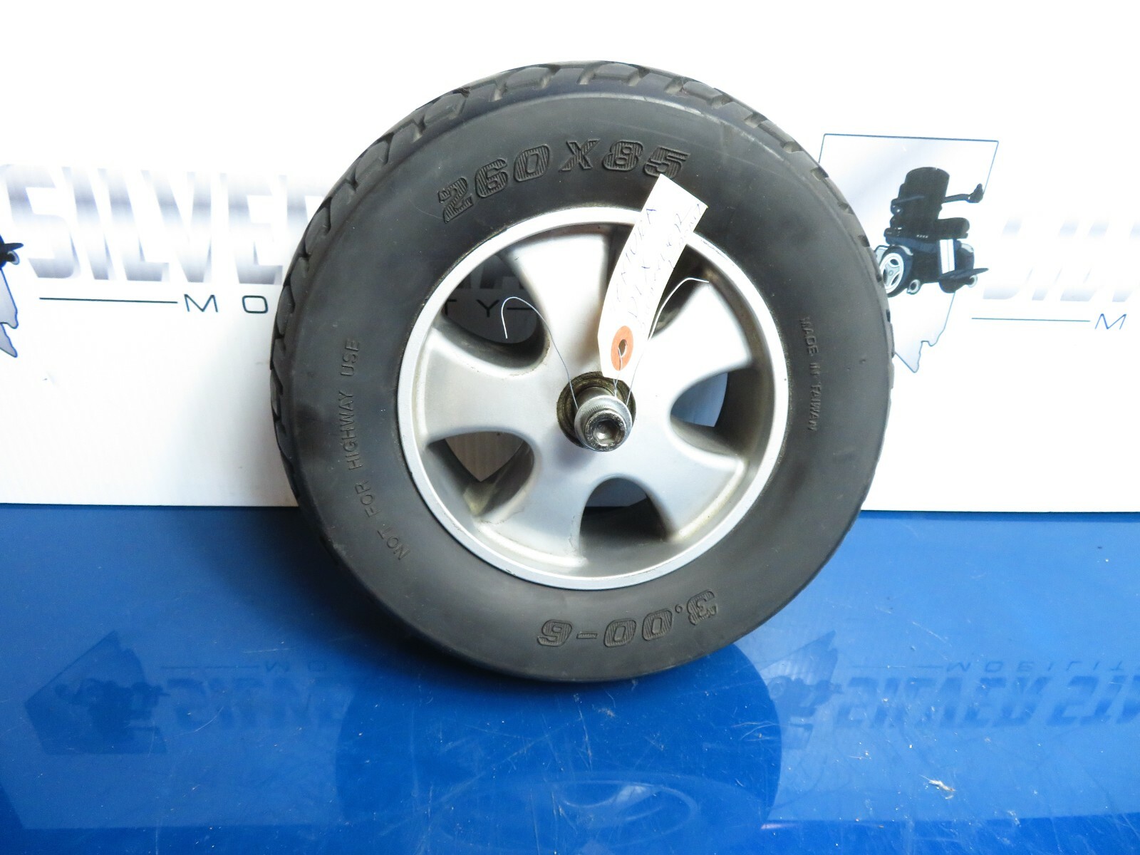 Drive Medical Ventura DLX Front Wheel/ Tire 260x85 3.00-6 Mobility Scooter #4252