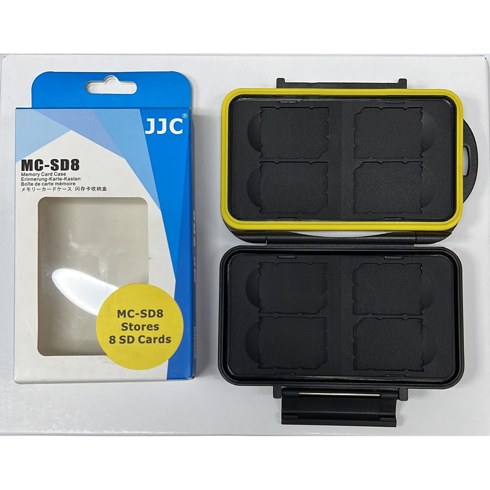 Generic JJC MC-SD8 Rugged Waterproof Memory Card Case (8x SD/SDHC Cards) US*us
