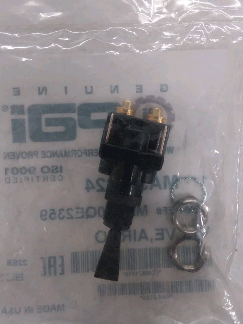 PAI, MAS-5224, Valve Airco
