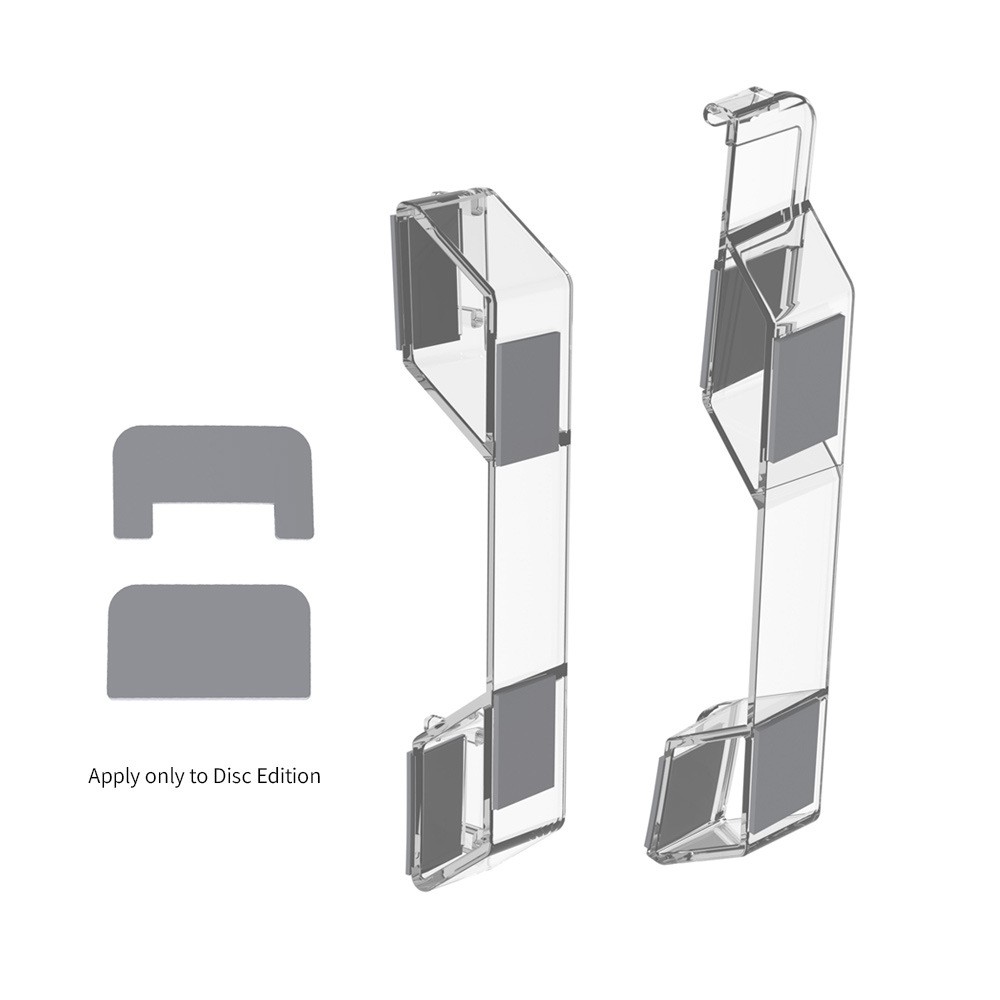 For PS5 Slim Disc Digital Edition Console Horizontal Stand Mount Bracket Holder