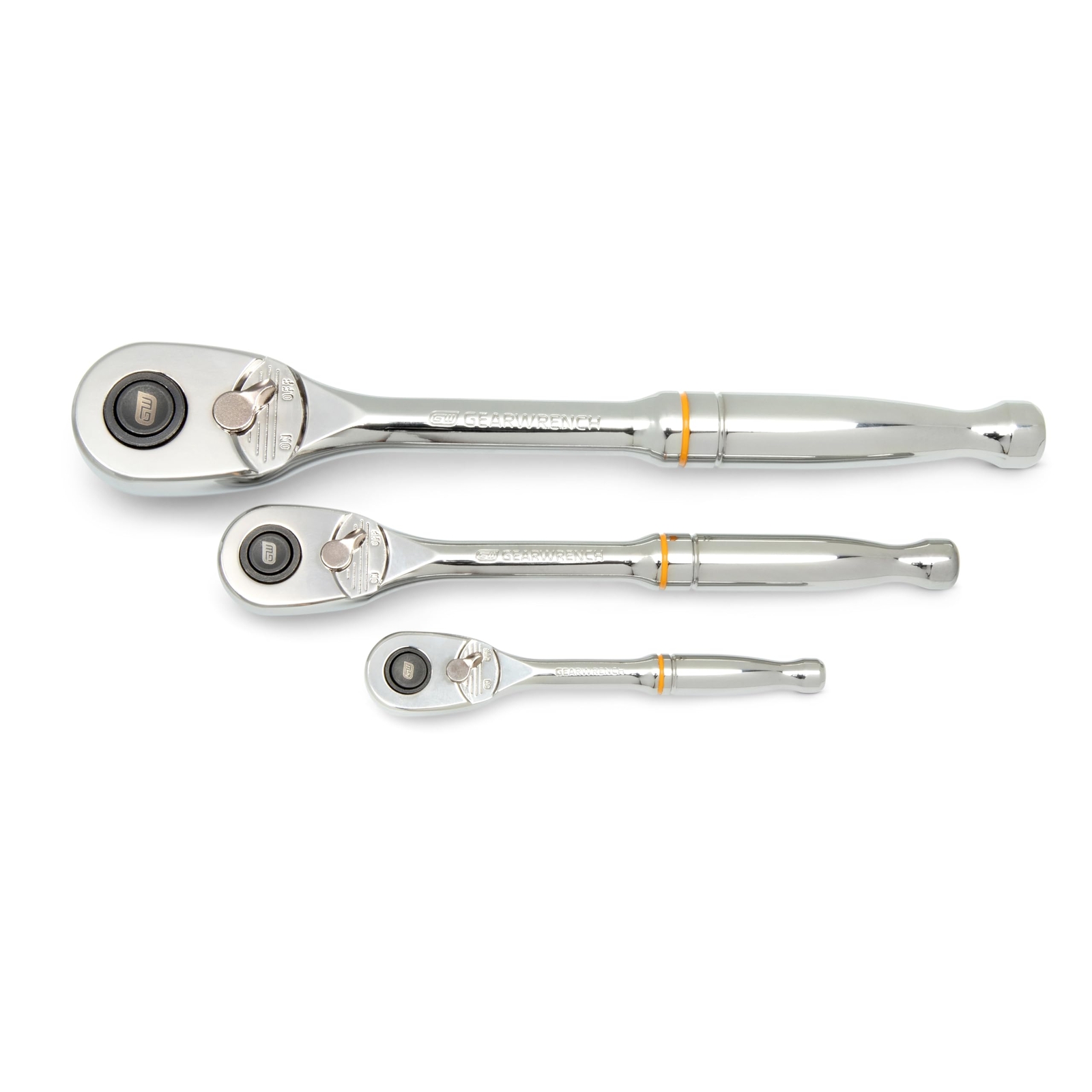 GEARWRENCH 90 Tooth Ratchet Wrench Low Profile Head 4 Swing Arc Precision Tools
