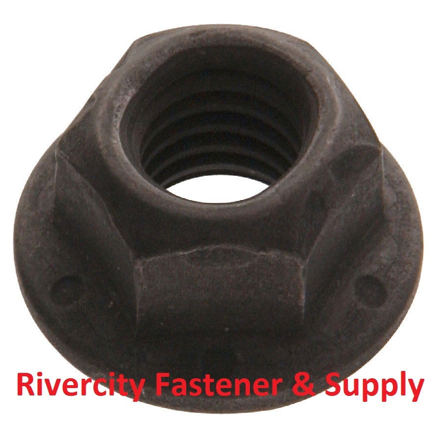 (100) 5/8-11 Grade 8 All Metal Flange Lock Nuts Wiz Nuts 5/8 x 11 Nuts 5/8x11 PL