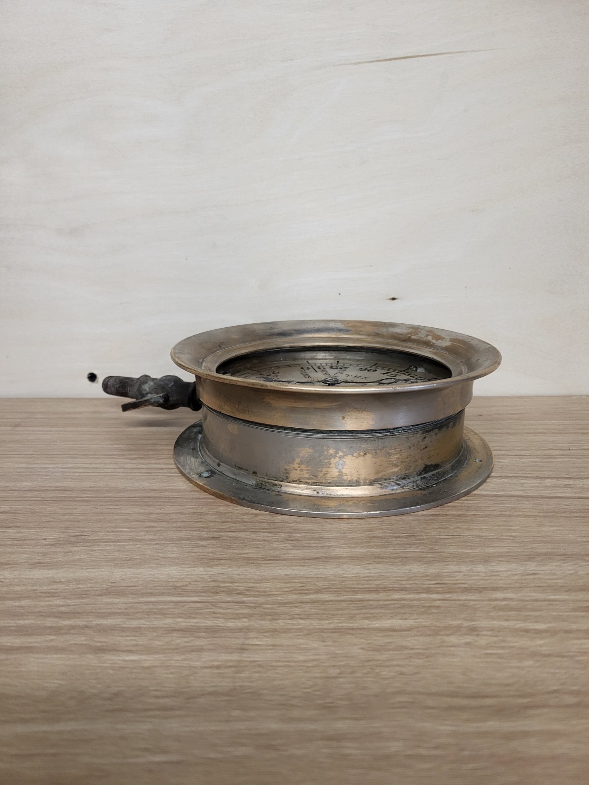 Antique Webster System Steam Gauge 1889