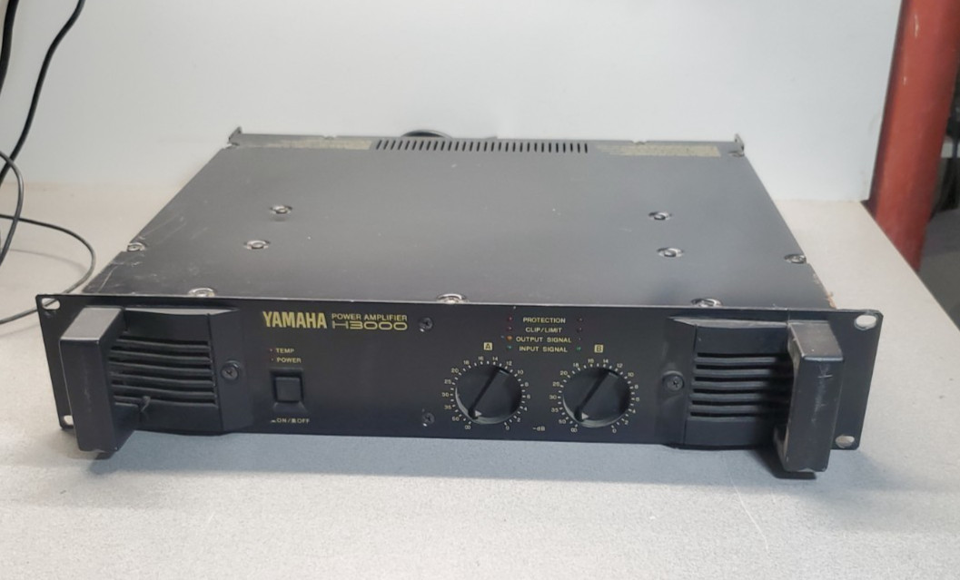 Yamaha H3000 Stereo Power Amplifier  - Tested and working