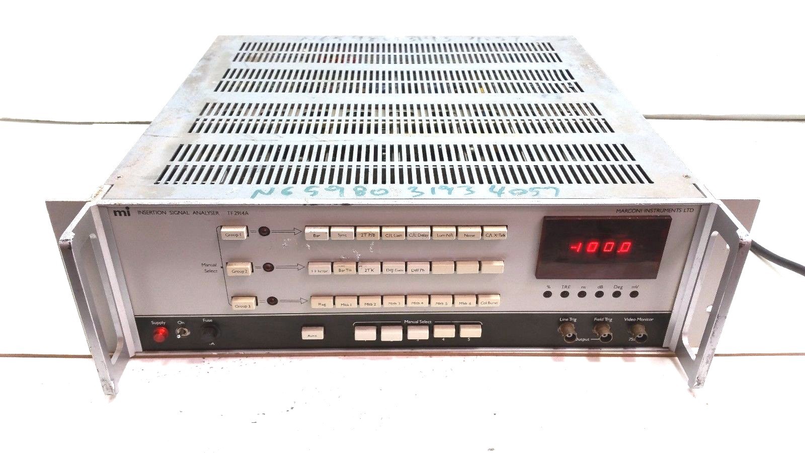 Marconi TF2914A Insertion Signal Analyzer