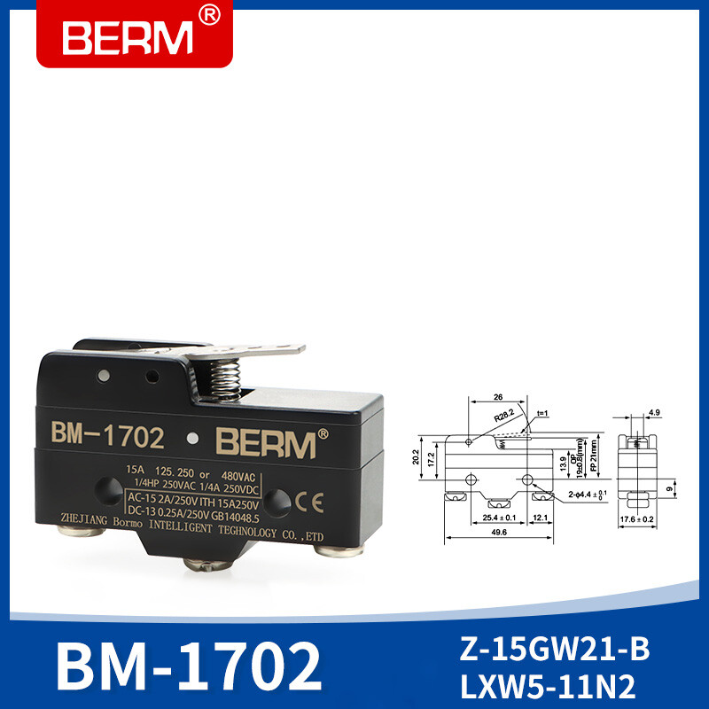 Micro Limit Switch SPDT 10A 250V 380VAC Microswitch Roller Lever Plunger