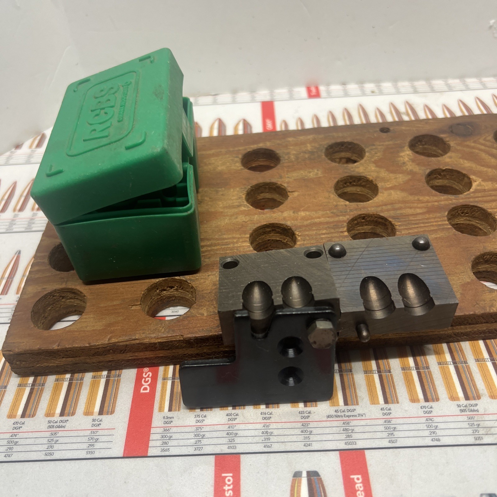 RCBS TWO CAVITY  .45 ACP BULLET  MOLD   45-230-RN 82048 RELOADING