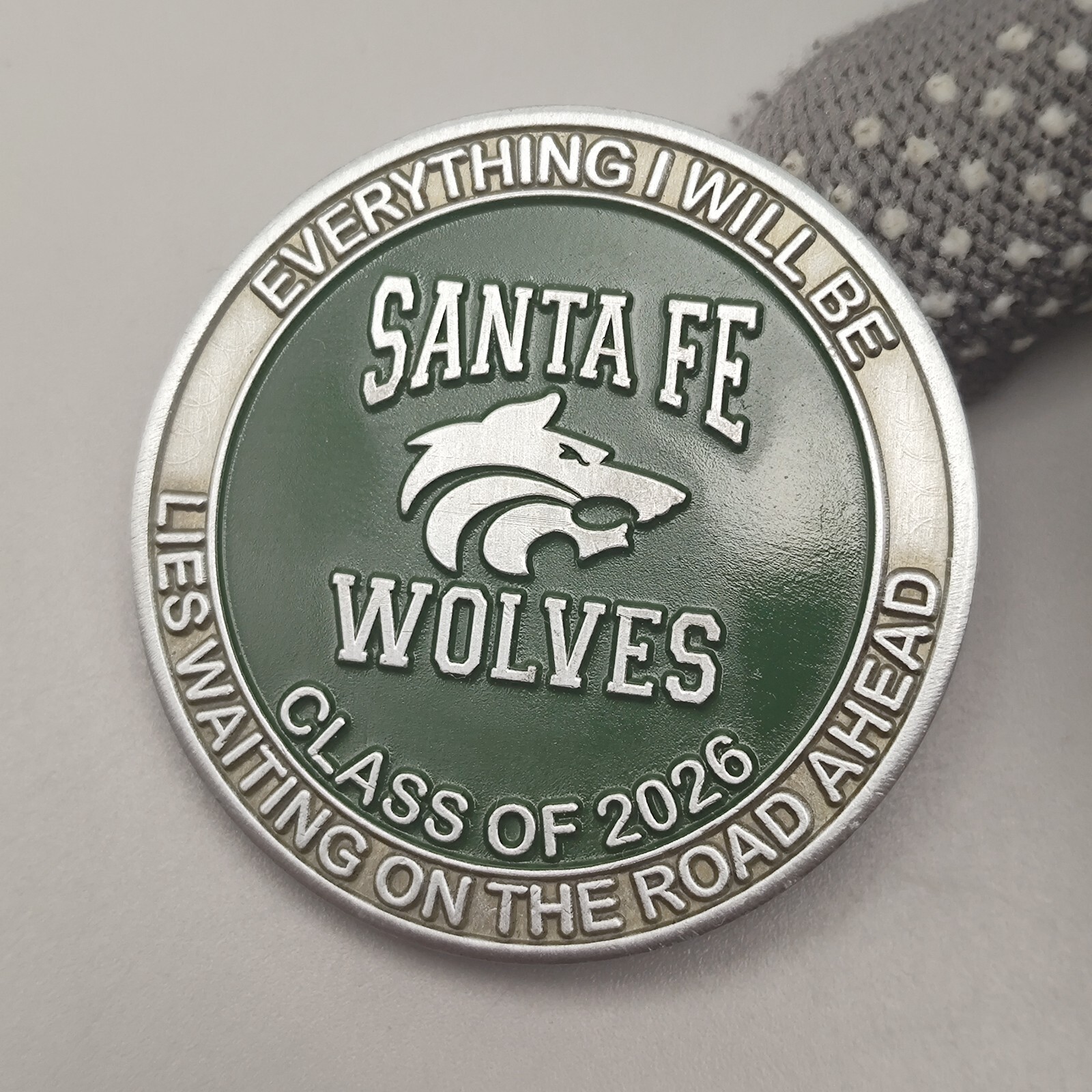 Santa Fe Wolves Class of 2026 Challenge Coin