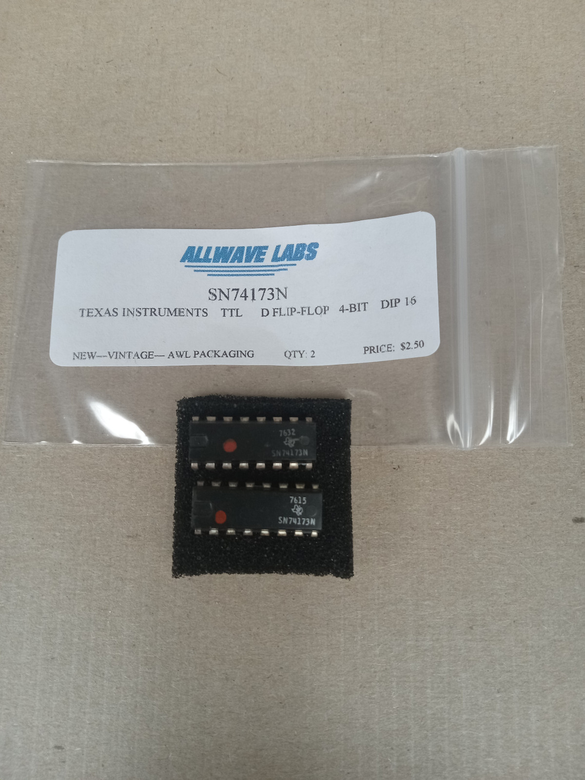 SN74173N   TTL D FLIP-FLOP
