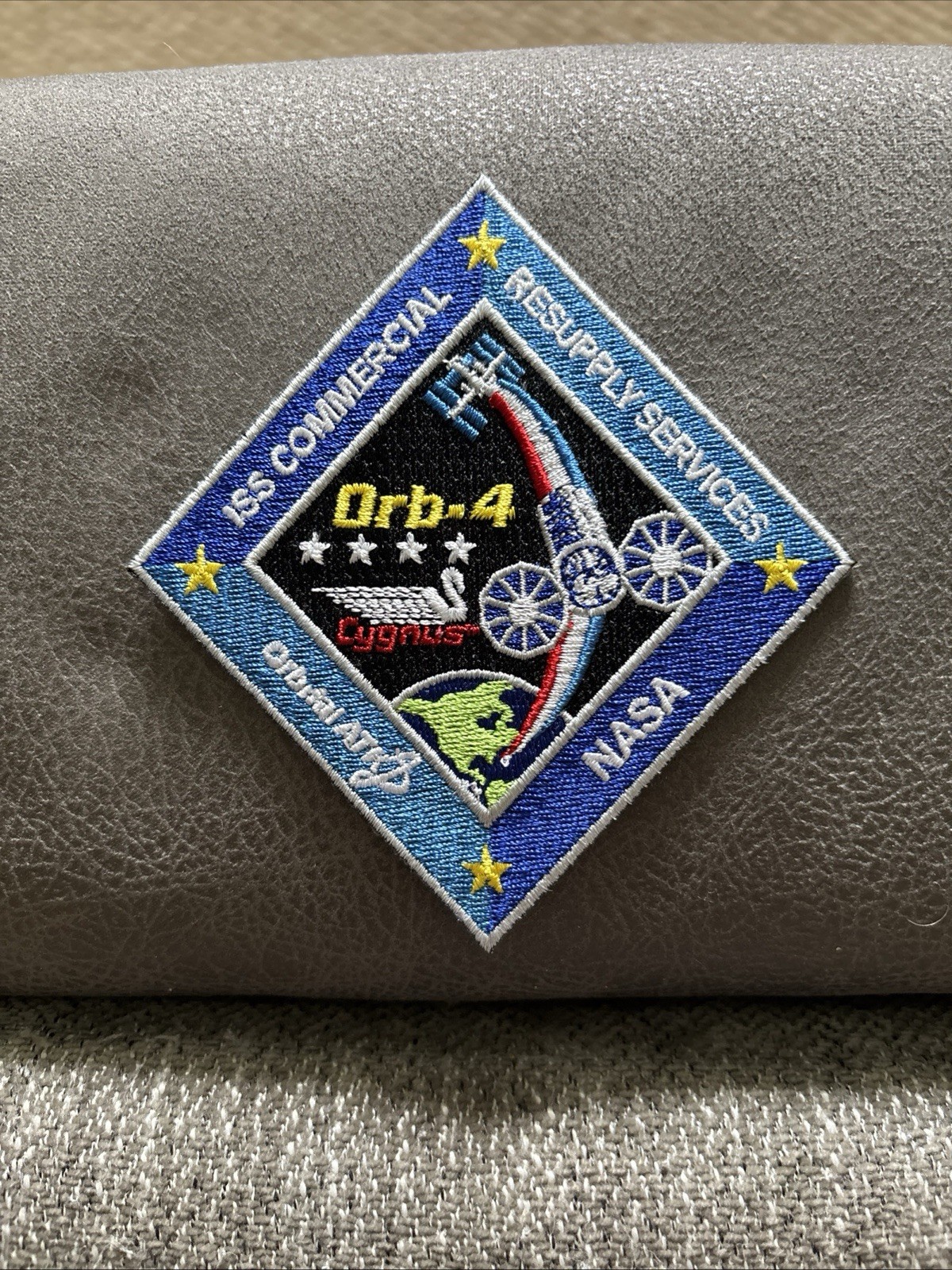 Orbital ATK ORB-4 ISS COMMERCIAL RESUPPLY SERVICES PATCH