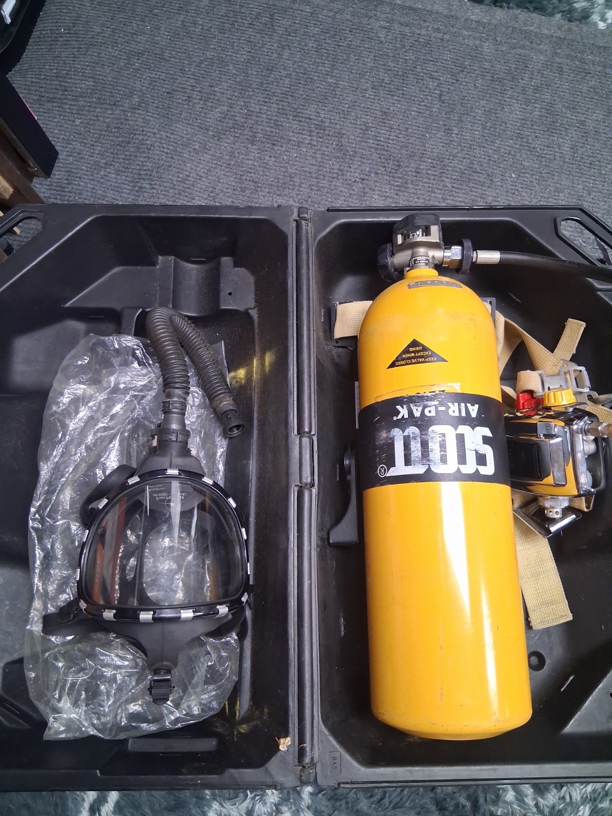 Vintage Scott 4.5 SCUBA Air-Pak 1987 Industrial Air Pak RSB53-50