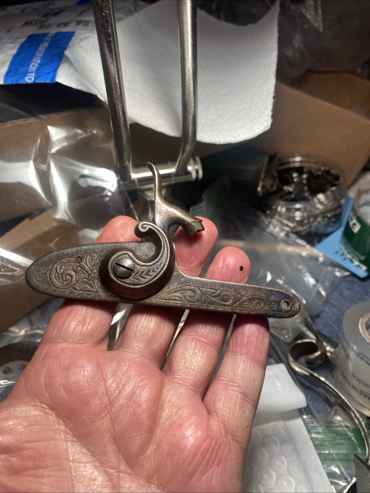CVA or Jukar Pistol Lock-probably-could be for a rifle. Purchased in a large lot