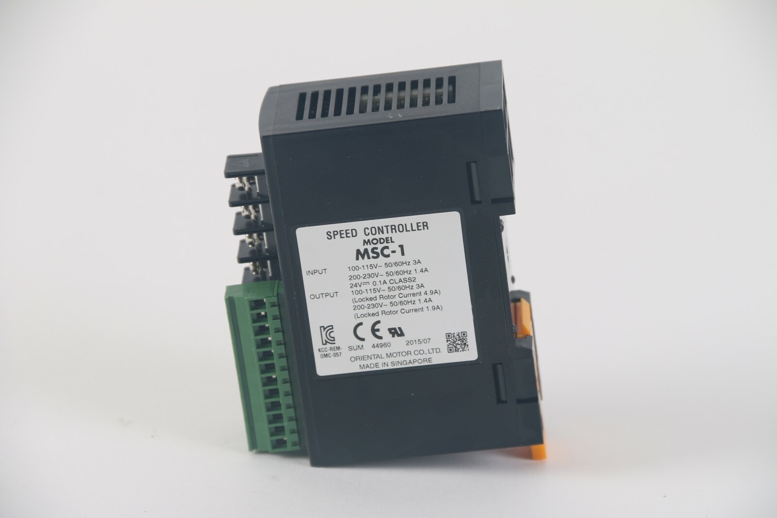 Oriental Motor MSC-1 Speed Controller