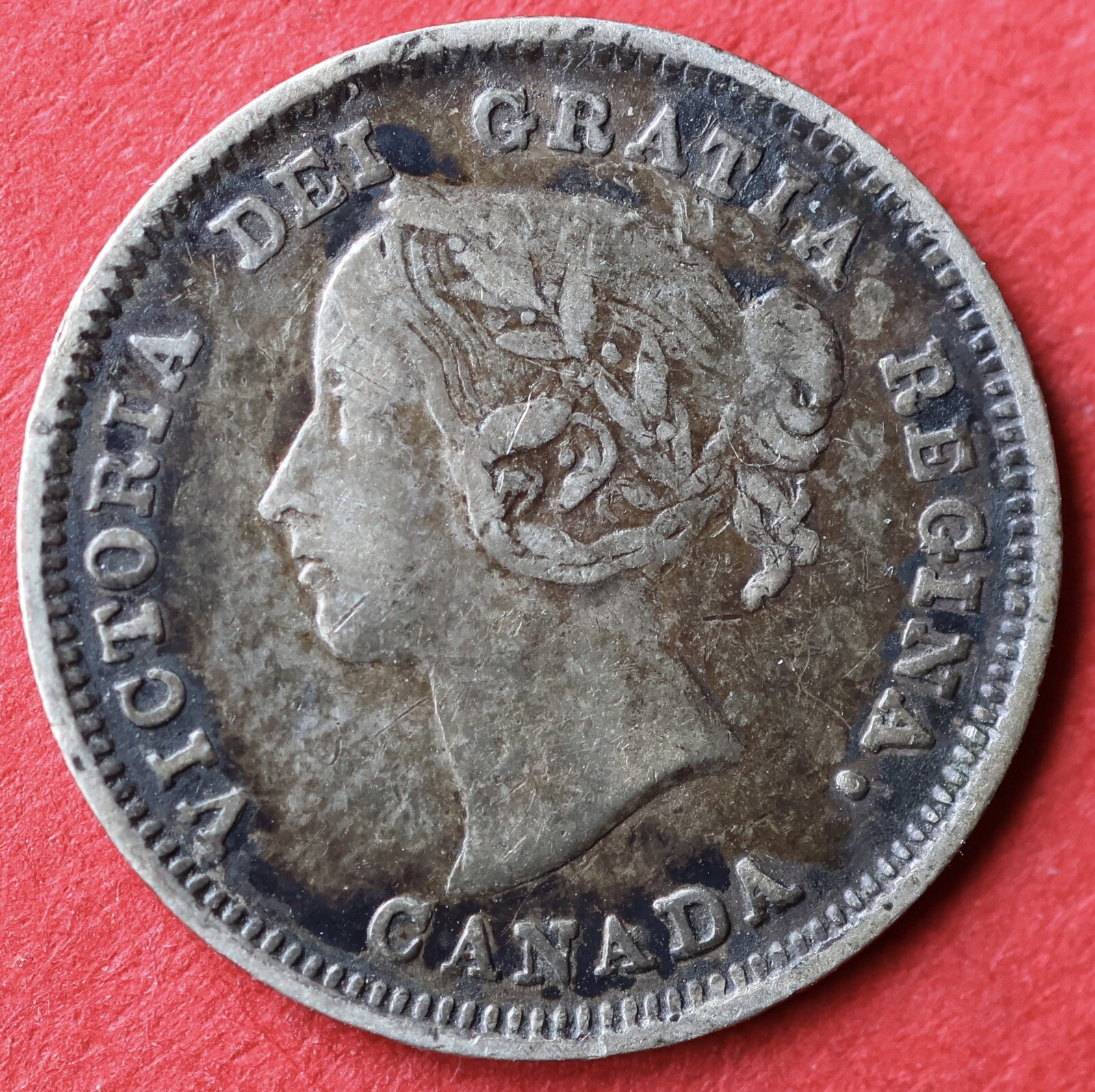 1890H Canada 5 Cents - VF - Lot#10175