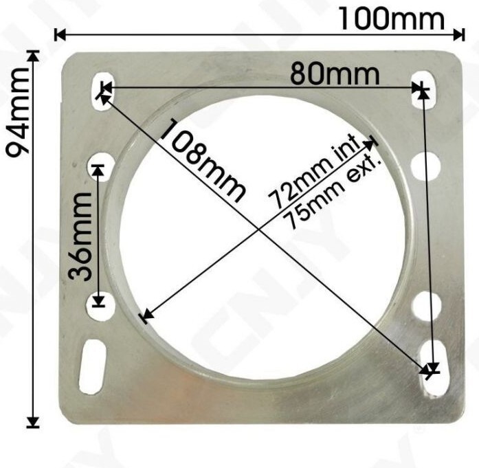 Adapter Fixation Ring Sleeve Connection For Car Flow Meter Filter