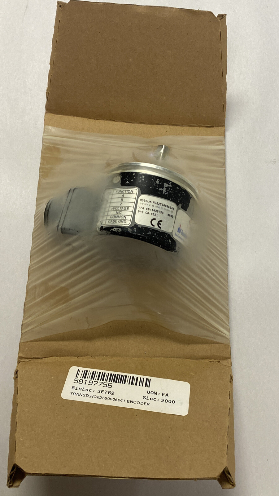 DYNAPAR,HC62550006041,INCREMENTAL ENCODER NEW NO BOX