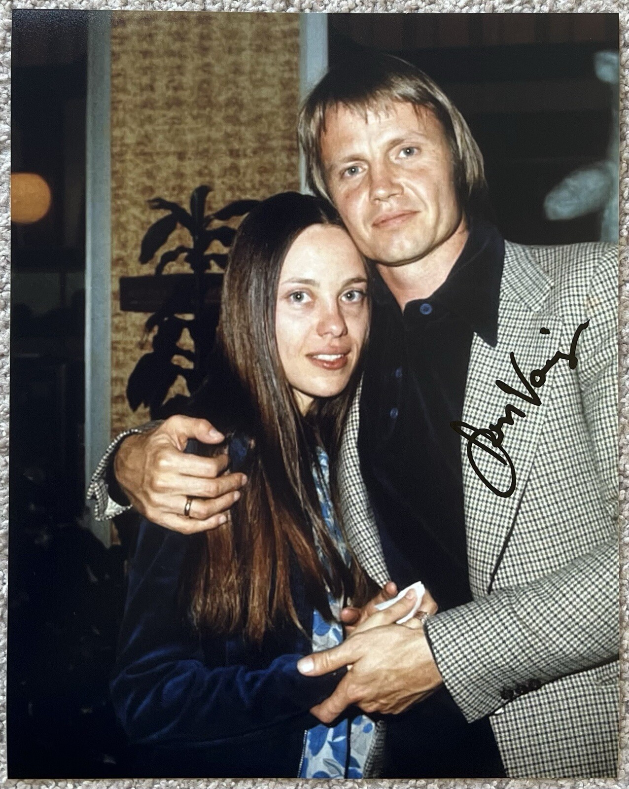 Jon Voight Signed In Person 8x10 Photo - Coming Home, Midnight Cowboy, Hollywood