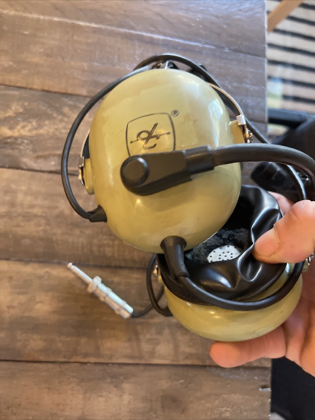 David Clark headset microphone 01615-0054 Aviation Set Noise Cancel Wire