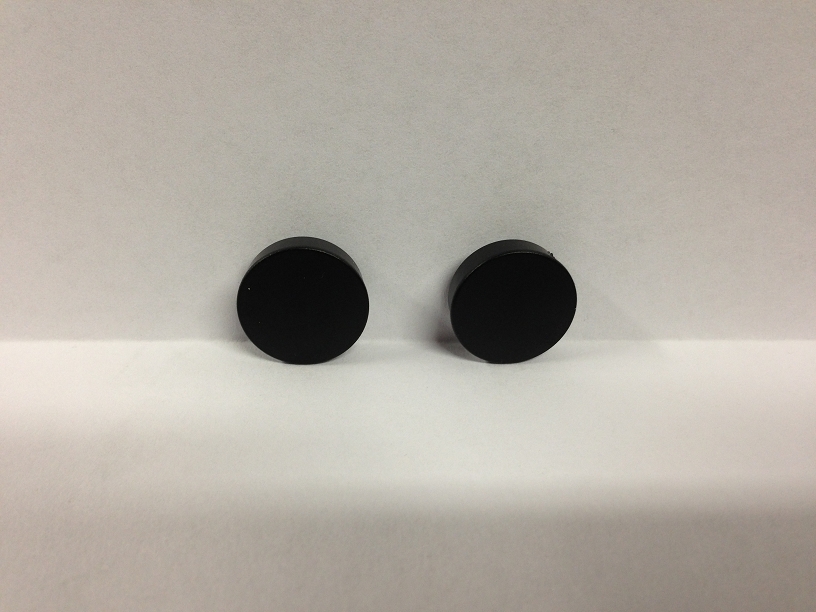 2 Neutrik Rean Black Knob Cap Caps T210-0X NOS 210 Series