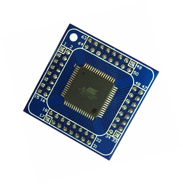 ATMEGA128 adapter plate adapter ATMEGA128 plate Development system board L85