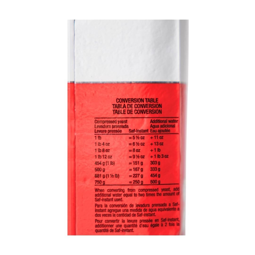 Instant Dry Yeast, 16 Ounce Pouch - Fast-Acting Baking Essential