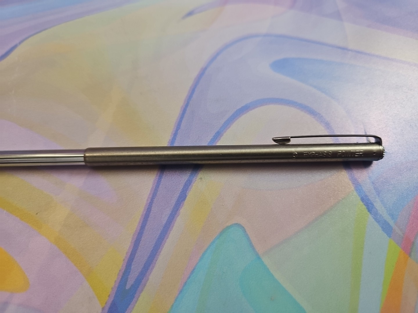 Emphasis Pointer 2' Max, Retractable Telescoping, Japan Vintage Stainless Steel