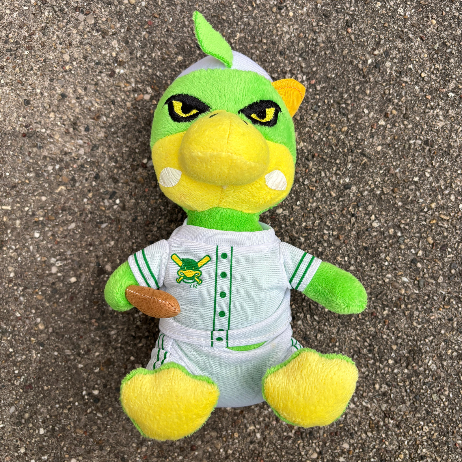 Madison Mallards Green Duck Plush Sponsored By West Bend