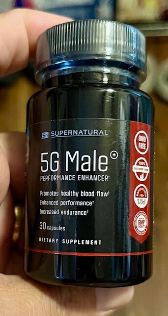 Supernatural 5G Male Performance Enhancer - Healthy Blood Flow (30 Caps) NEW!