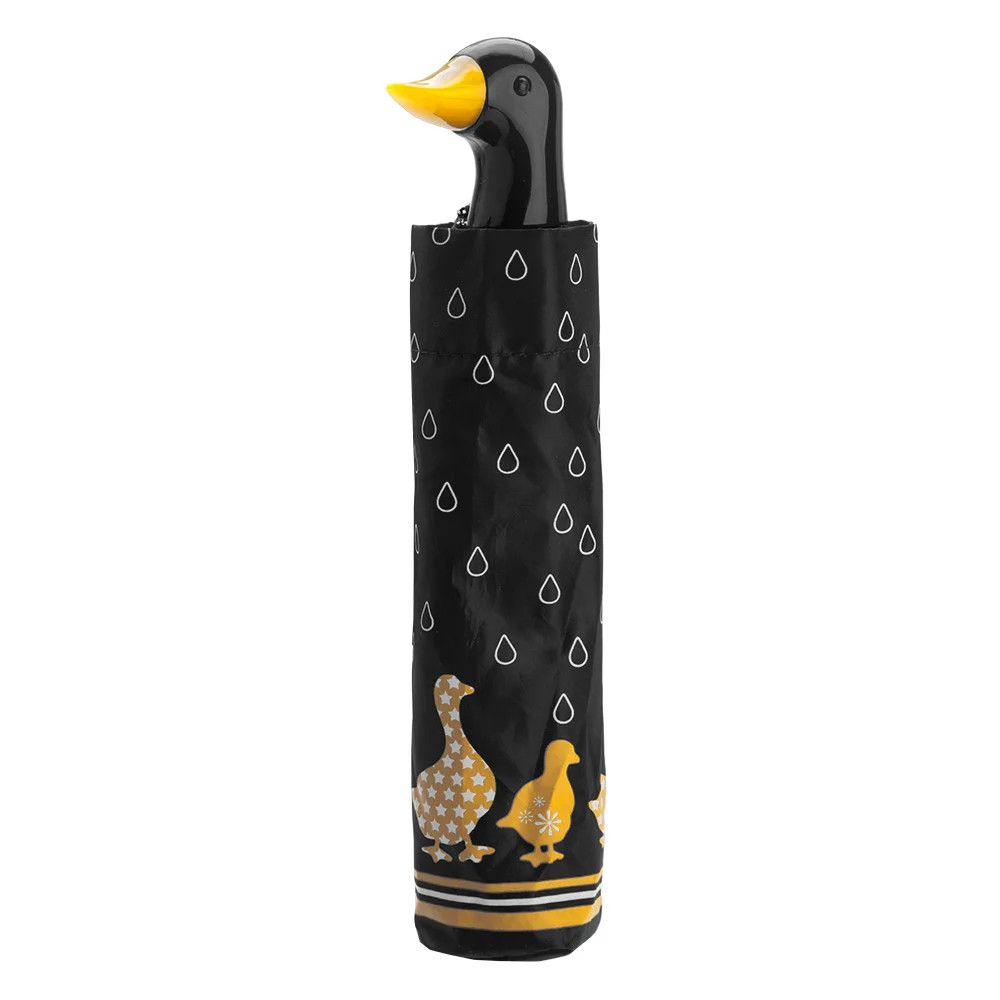 Clifton Duck Mini Maxi Umbrella Black