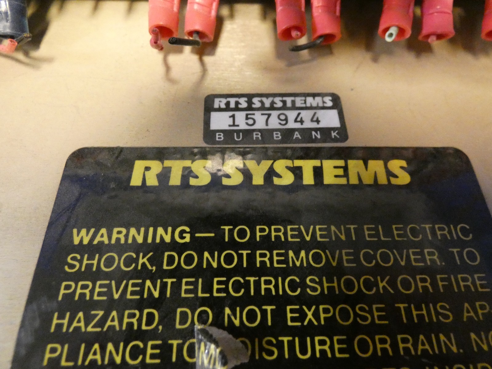 RTS Systems Series 4000 IFB System Central Electronics Model 4010 (QTY 3 Total)