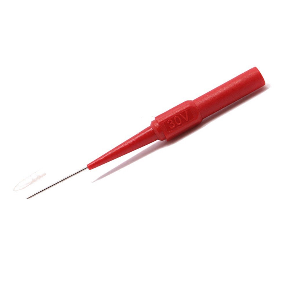 needle tipped tip multimeter probes test leads 4 FLUKE tester 600V 1A 4mm socket