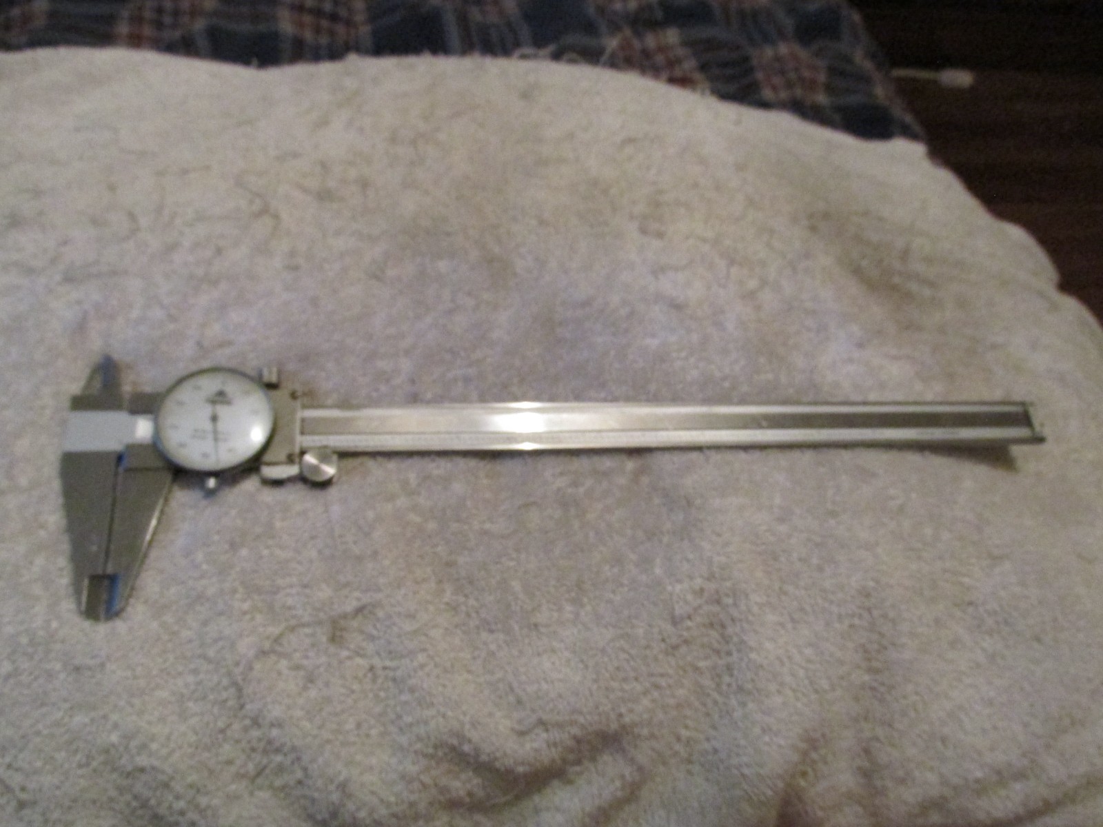 Amtos 12" LONG Shock Proof Stainless Dial Metal Calipers BOEING FACTORY SURPLUS