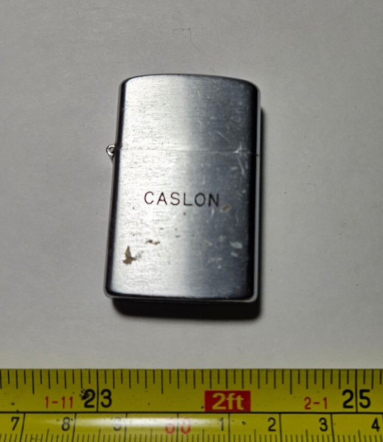 Vintage Caslon Advertising Lighter