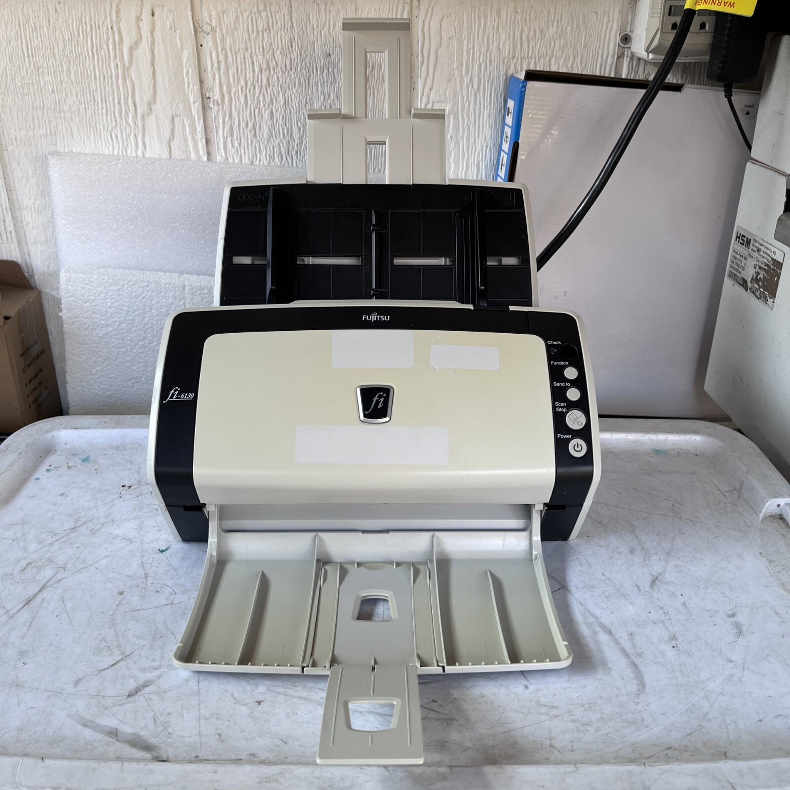 Fujitsu fi-6130 Duplex Color Document Sheetfed Scanner USB With Trays
