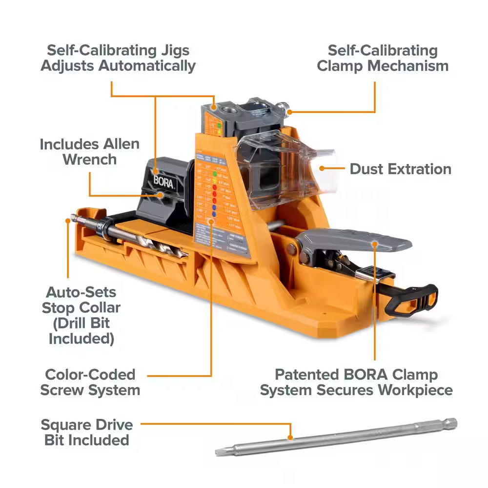 Automatic Pocket Hole Jig