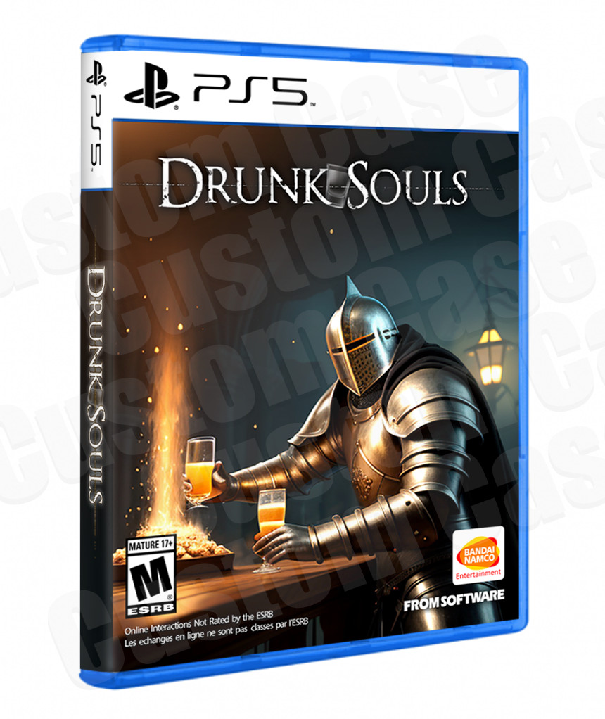 Drunk Souls - The Soulsborne Drinking Game (Collector's Case) READ DESCRIPTION