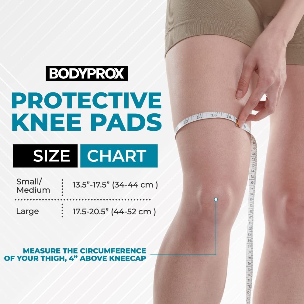 Bodyprox Protective Knee Pads Thick Sponge Collision Avoidance Knee