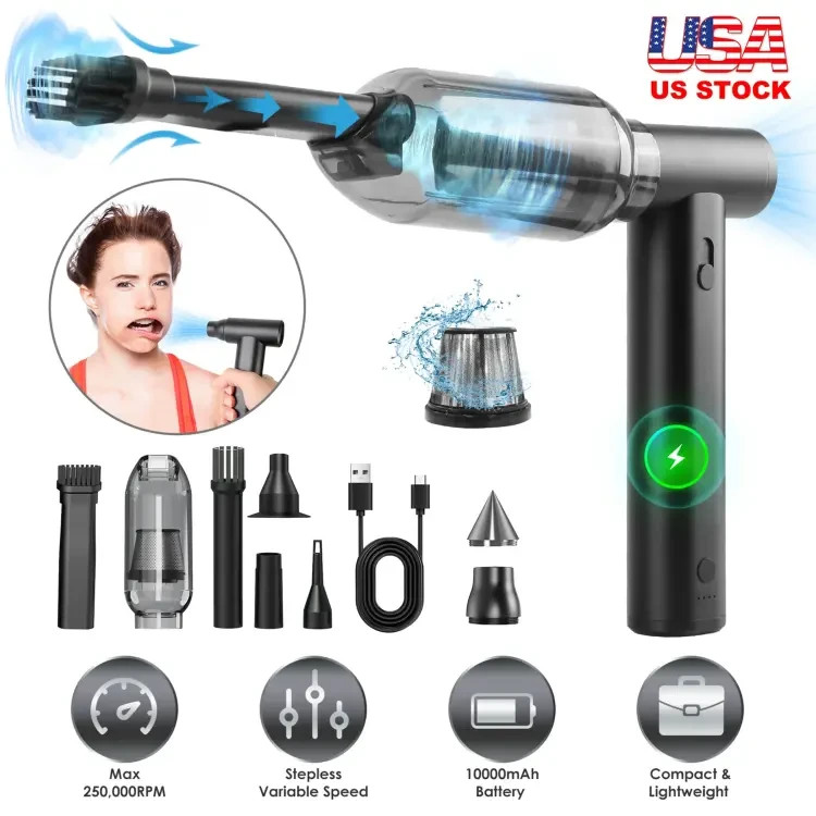 Compressed Air Duster Brushless Motor