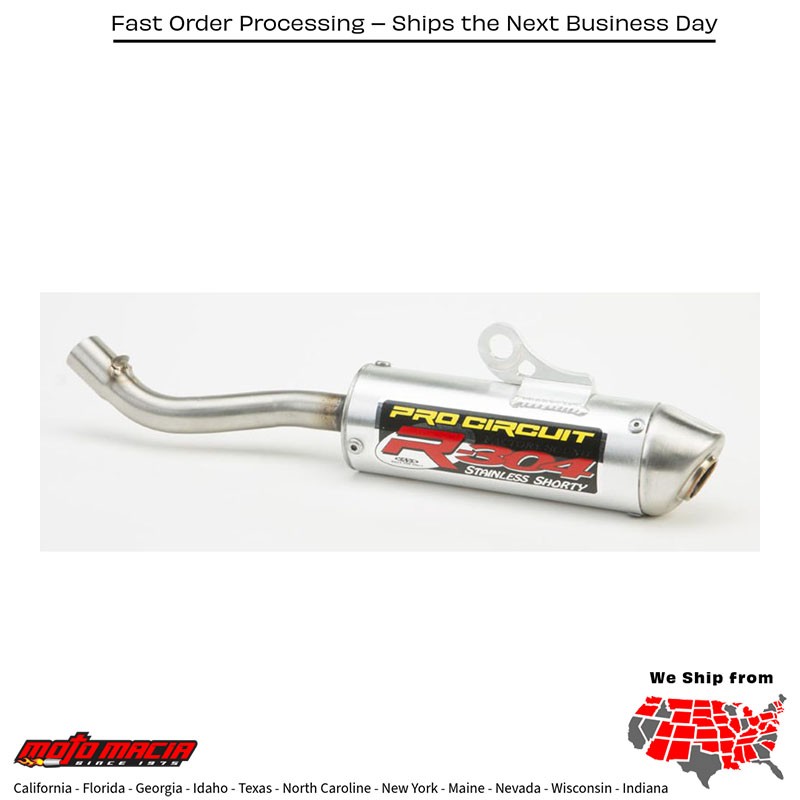 PRO CIRCUIT  P/C R-304 Silencer Yamaha Yz125 '02-22 2002-2023  SY02125-RE